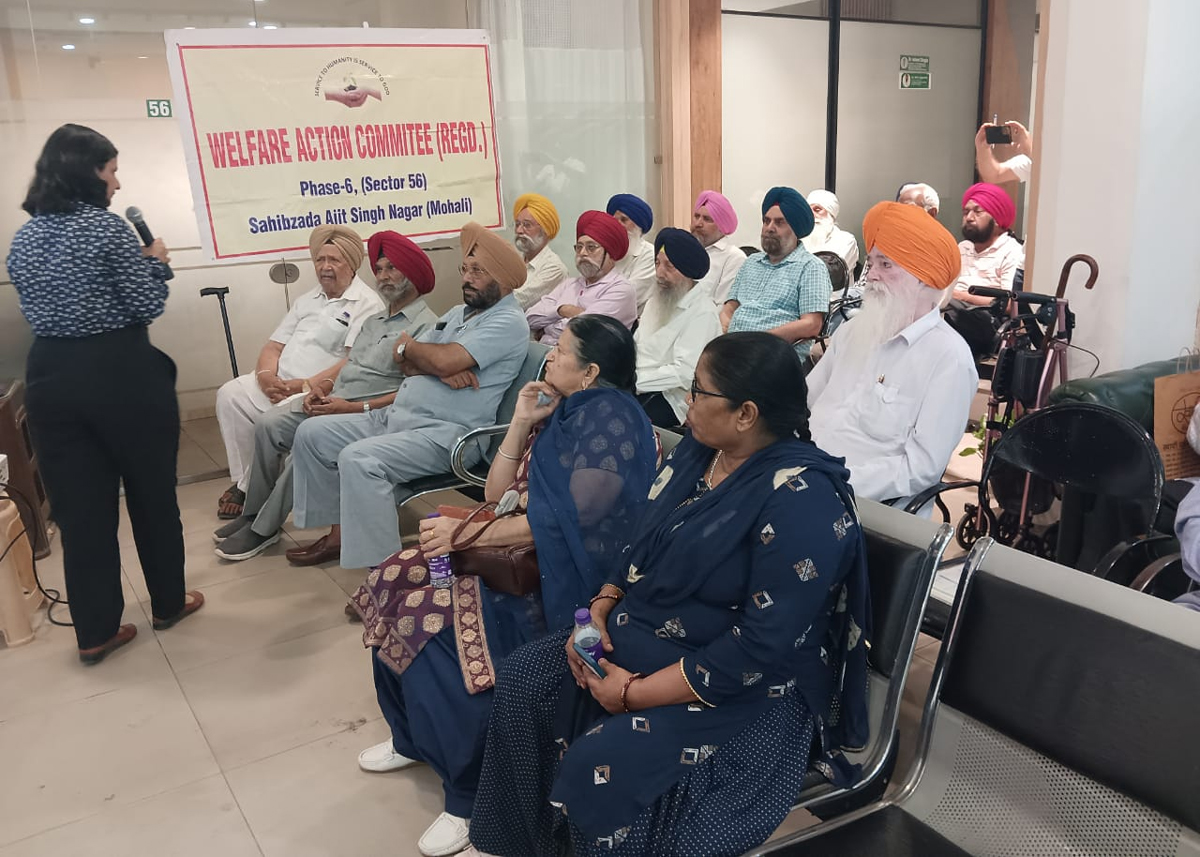 वेलफेयर एक्शन कमेटी फेज-6 ने 'मीट योर डॉक्टर' प्रोग्राम लॉन्च किया